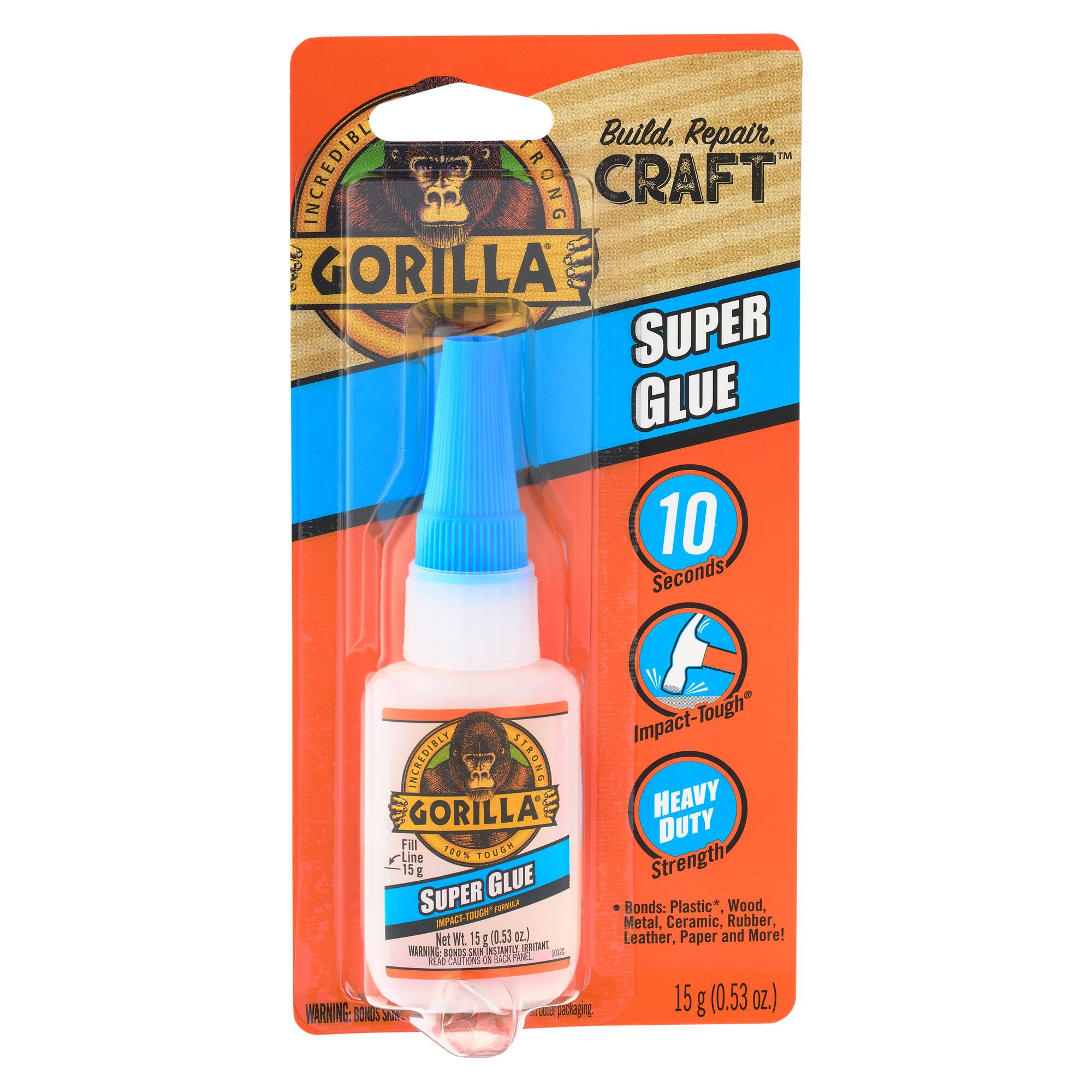 8 Pack: Gorilla Super Glue